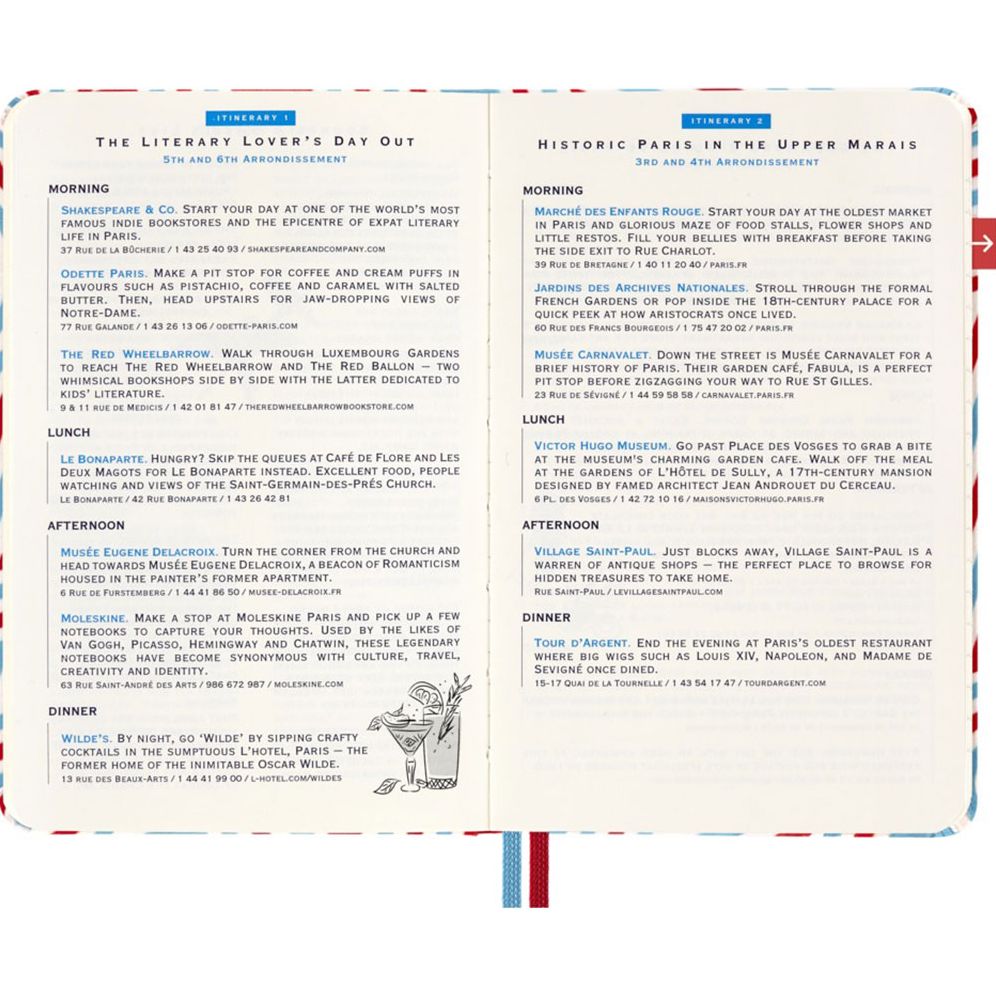 LUXE x Moleskine - Paris City Travel Guide Pocket Notebook