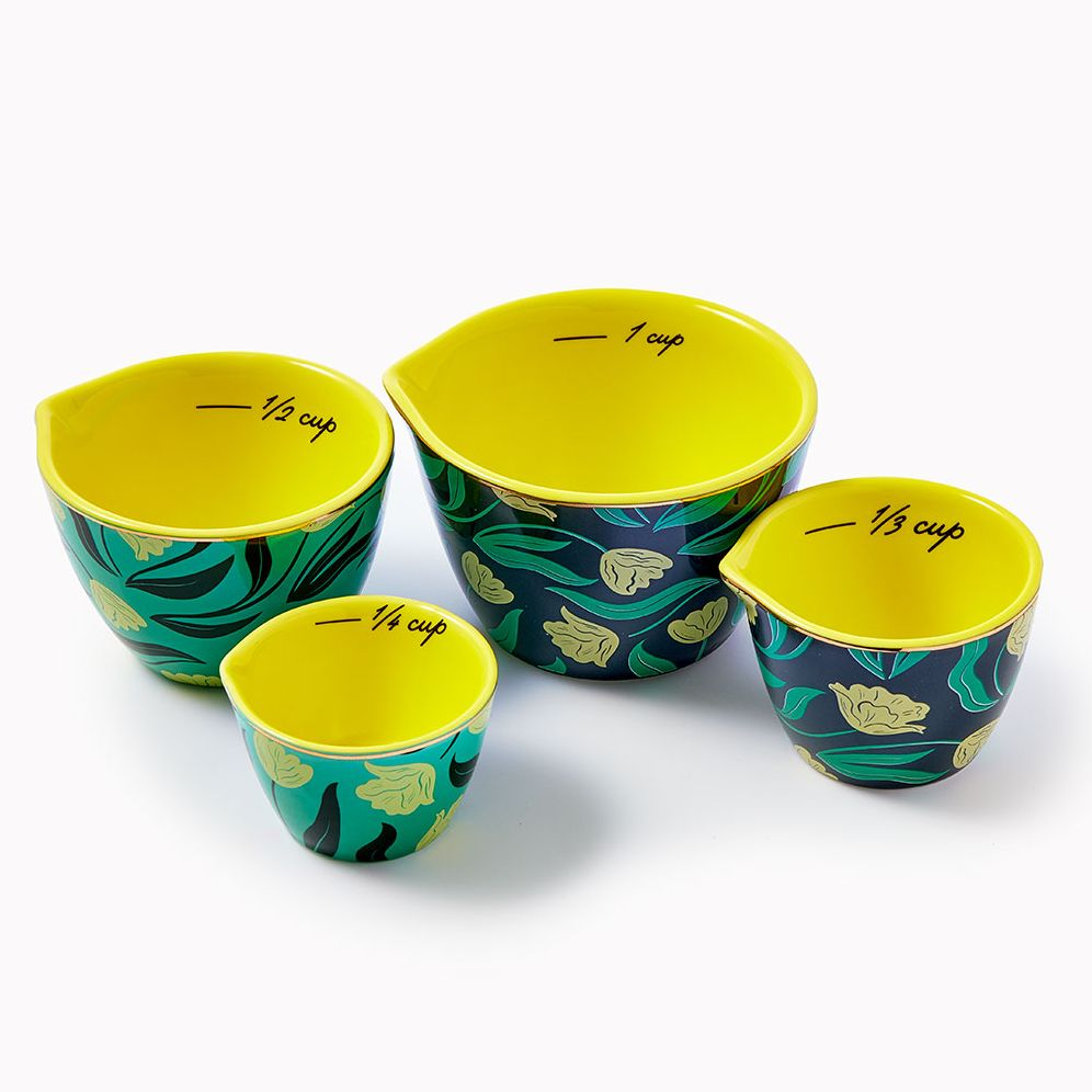 Midnight Tulip Measuring Cups