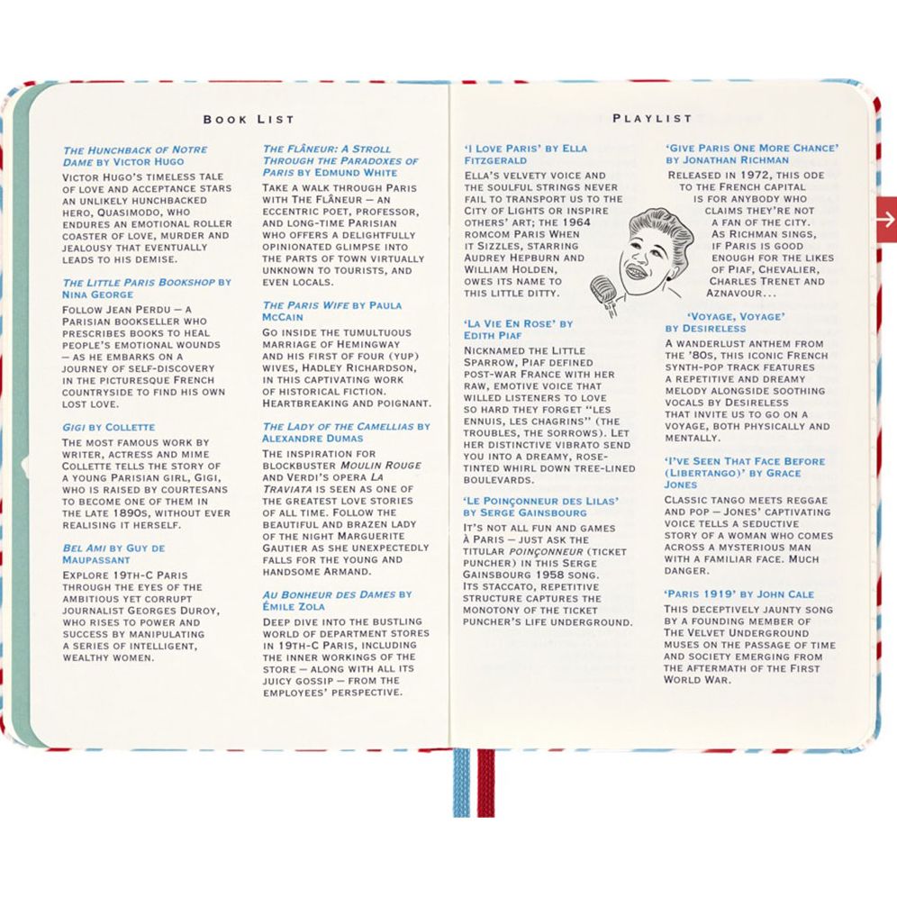 LUXE x Moleskine - Paris City Travel Guide Pocket Notebook