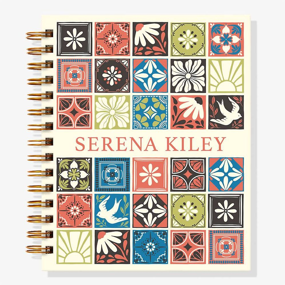 12-Month Mosaic Tile Custom Planner