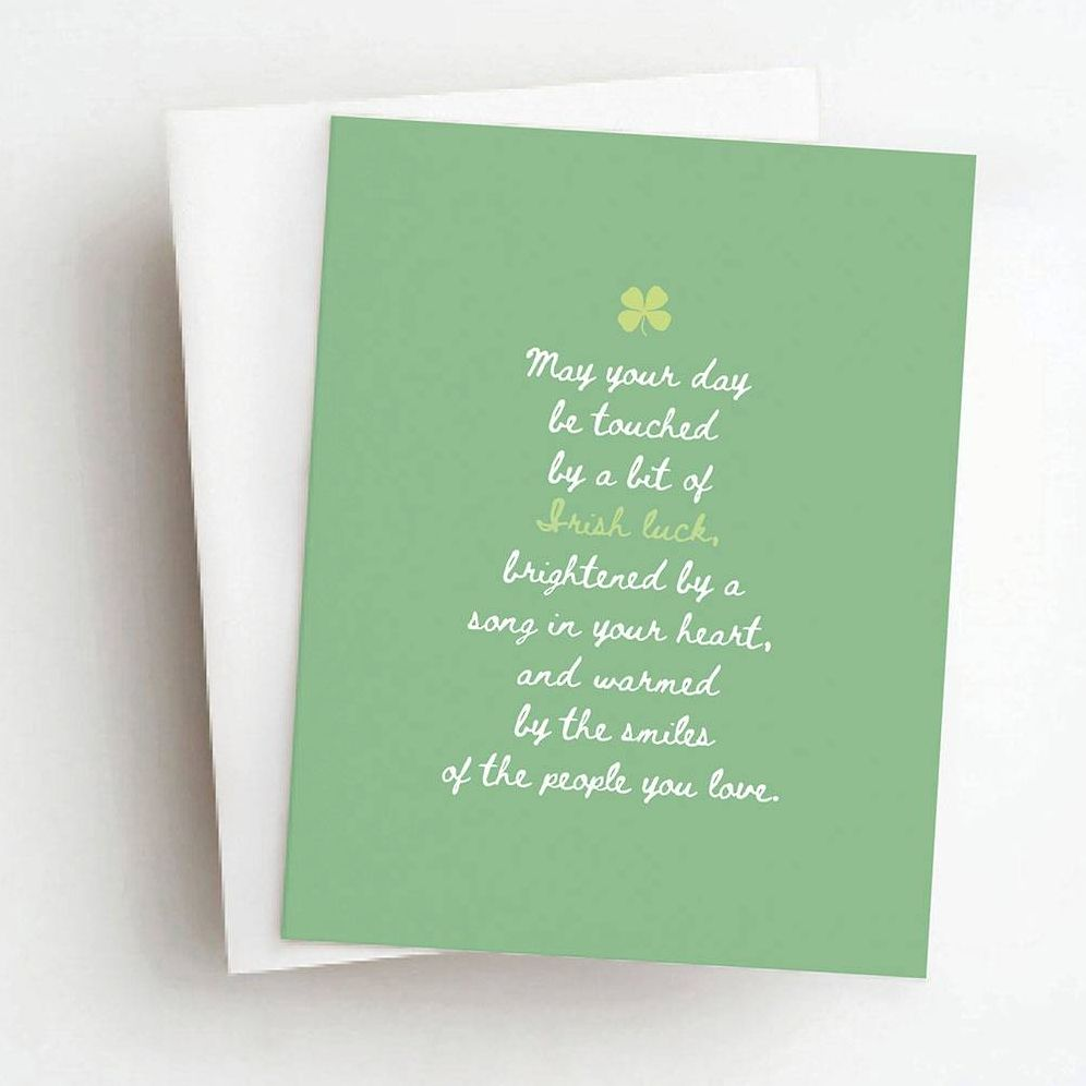 Irish Luck St. Patrick's Day Card