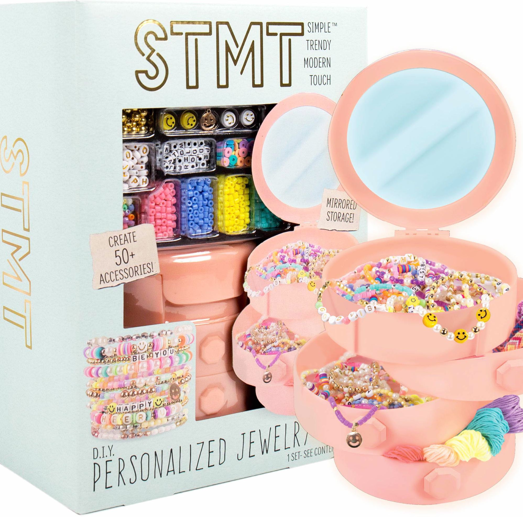 STMT Personalized Pink Jewelry Box Paper Source