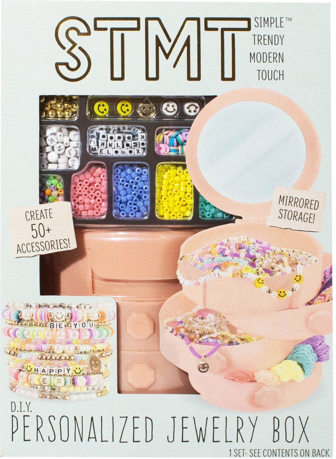 STMT Personalized Pink Jewelry Box