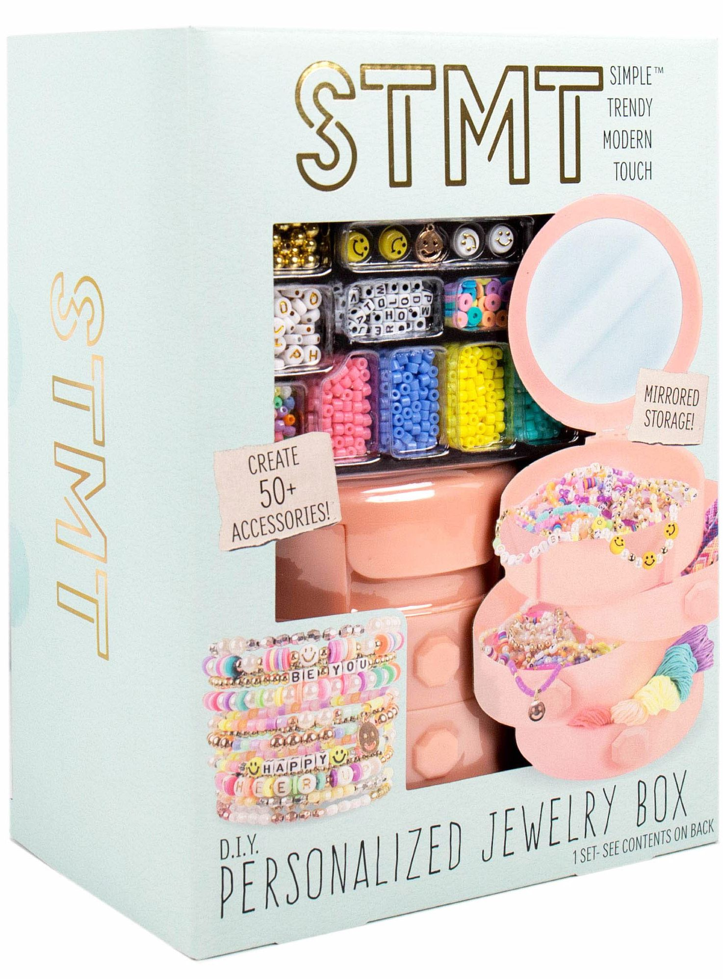 STMT Personalized Pink Jewelry Box