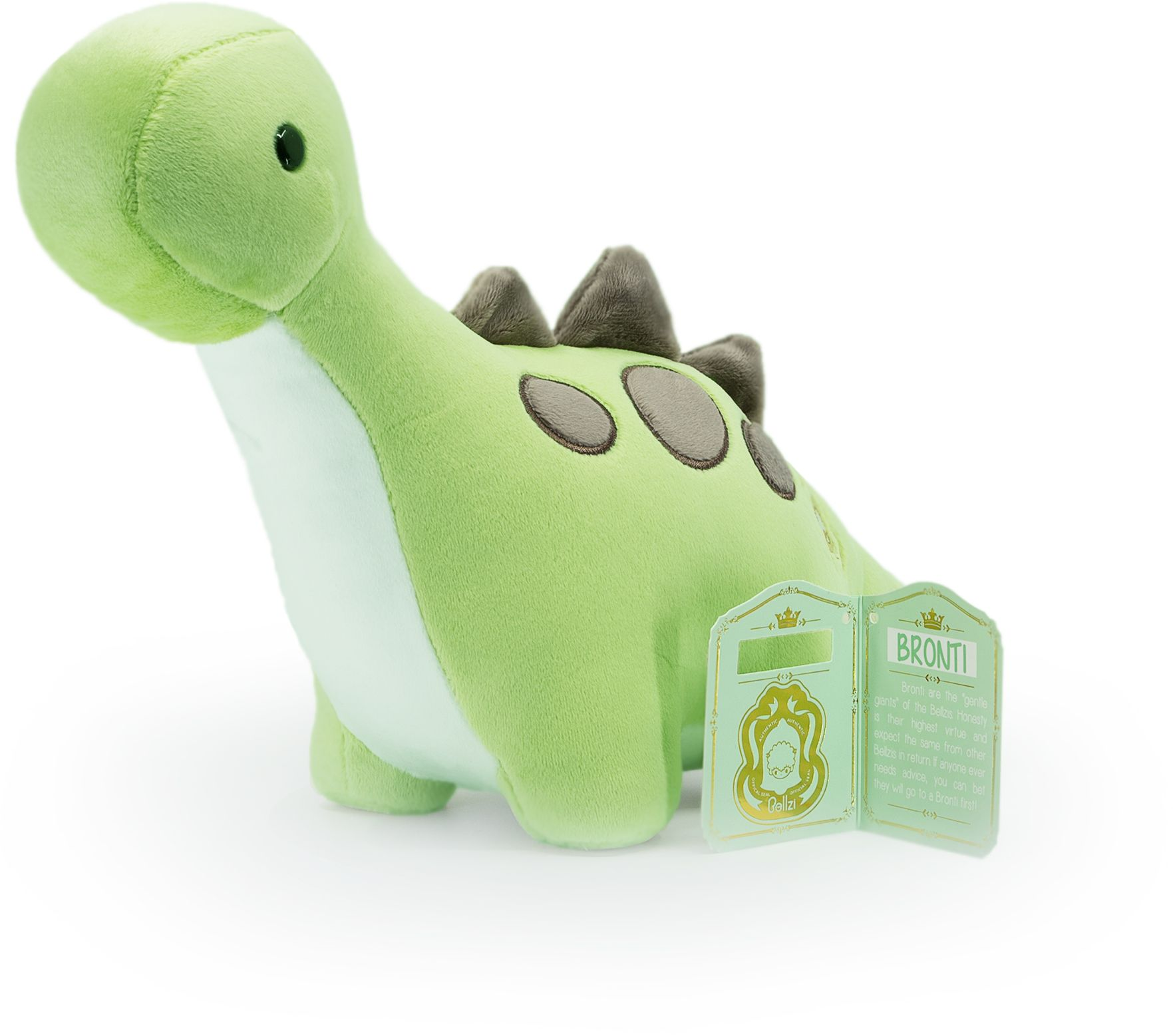 Bellzi Brontosaurus Dinosaur Plush