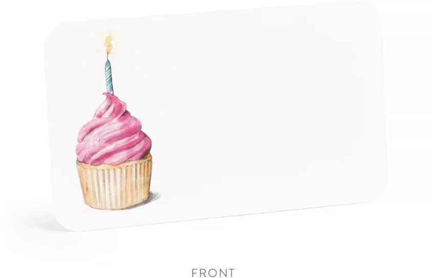 Pink Cupcake Little Notes by E. Frances Paper