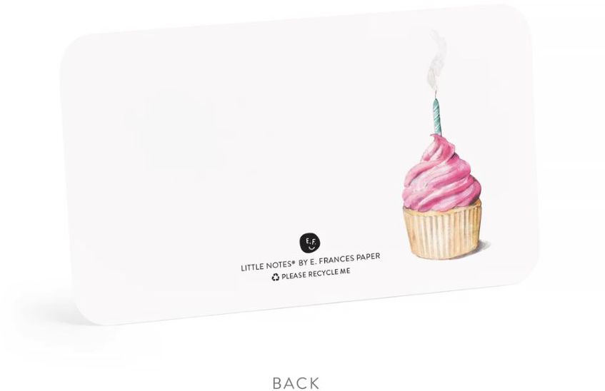 Pink Cupcake Little Notes by E. Frances Paper