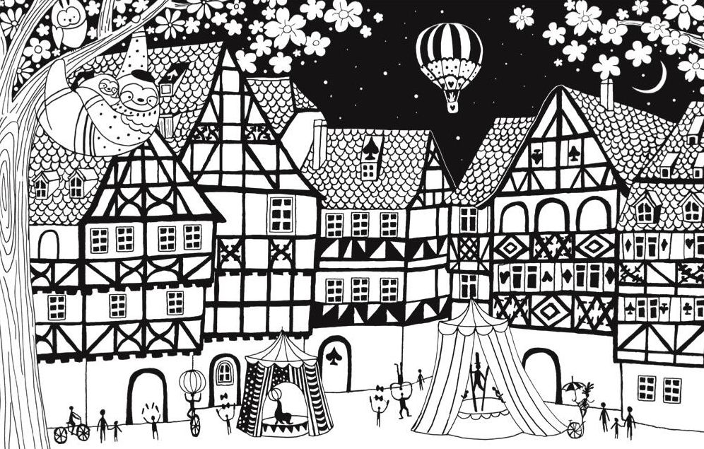 A Million Sloths: Super Cute Creatures to Color