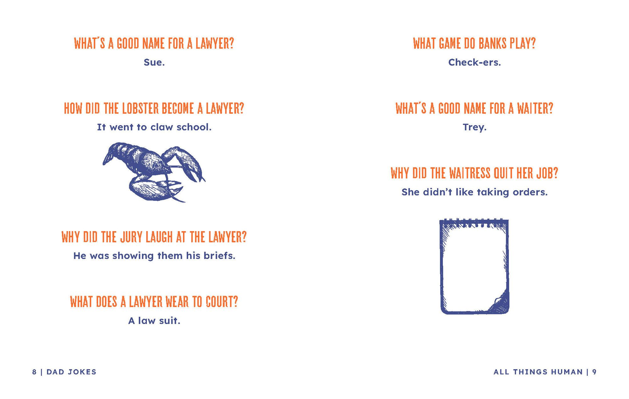 Dad Jokes: Groan-Worthy Quips, Puns, and Almost-Funny Gags