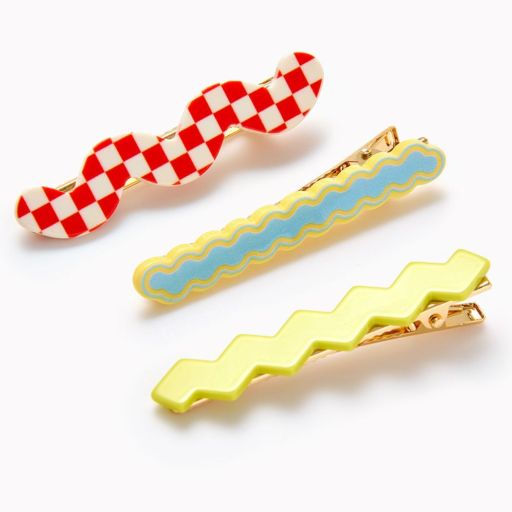 Squiggly Hairclips