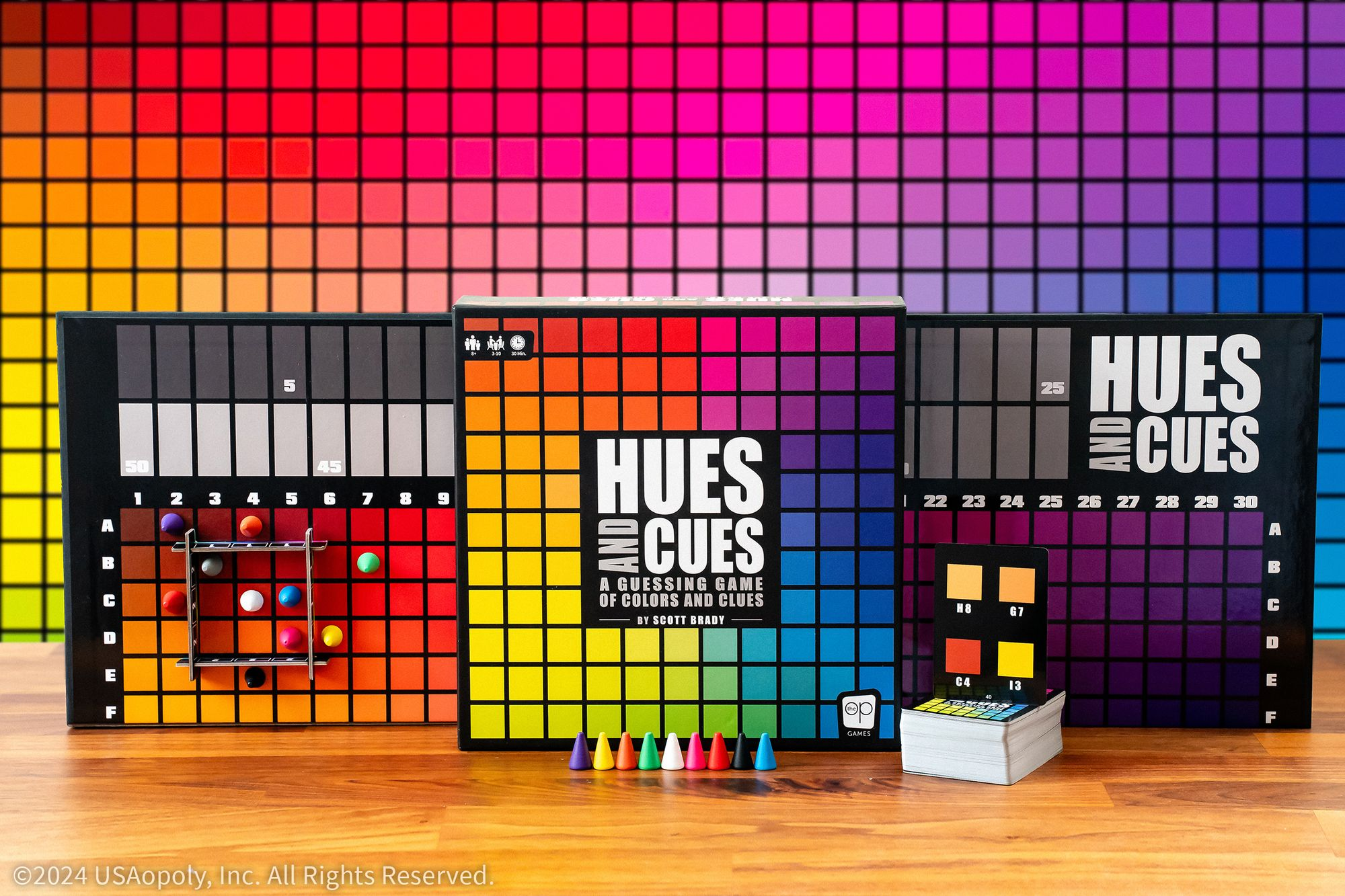 Hues and Cues by Scott Brady