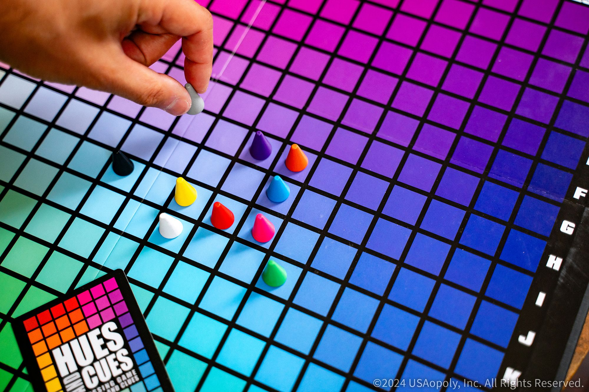 Hues and Cues by Scott Brady