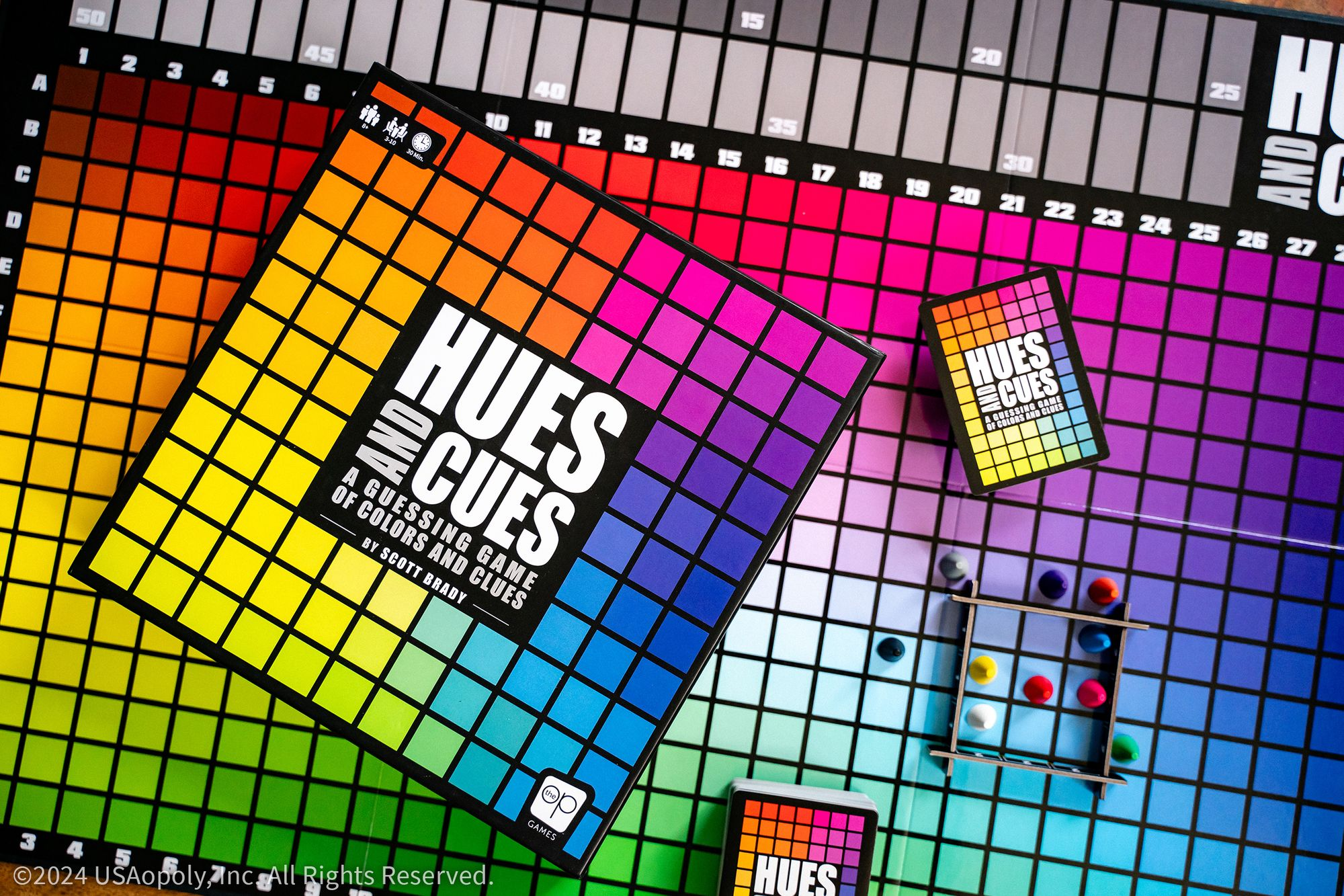 Hues and Cues by Scott Brady