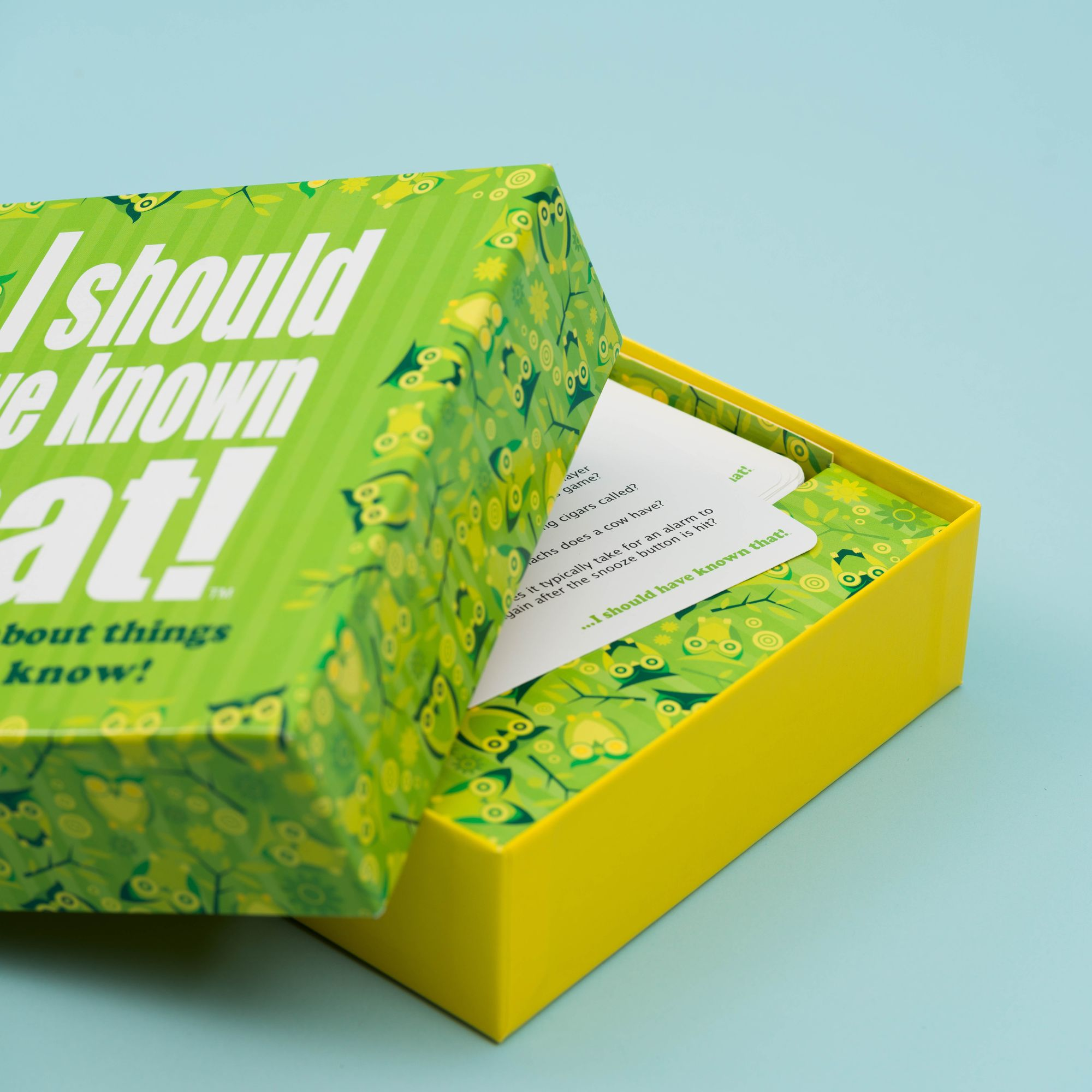 I Should Have Known That! Trivia Game