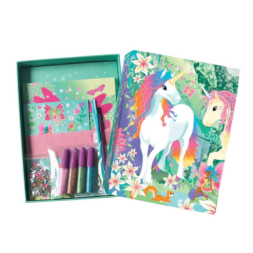 Totally Magical Unicorns Glitter & Foil Art Set
