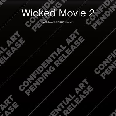 2026 Wicked 2 Wall Calendar