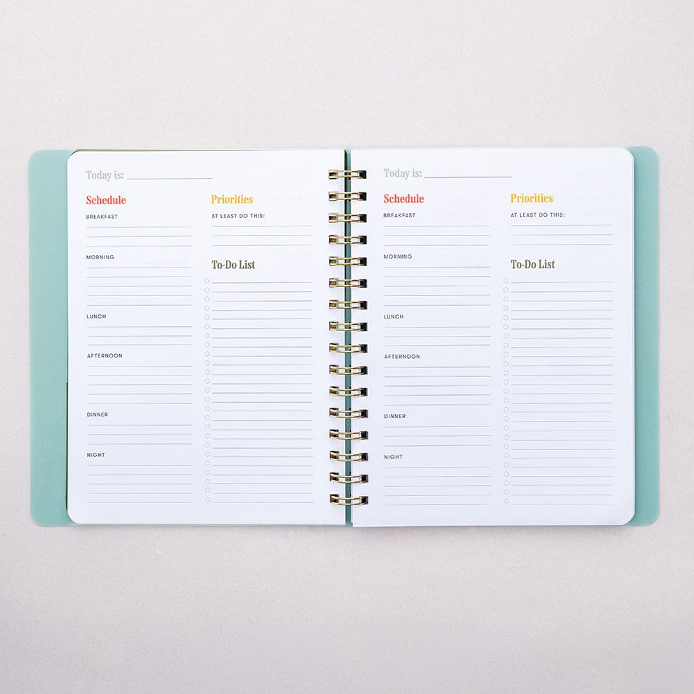 To Do Planner, Garden Checkered