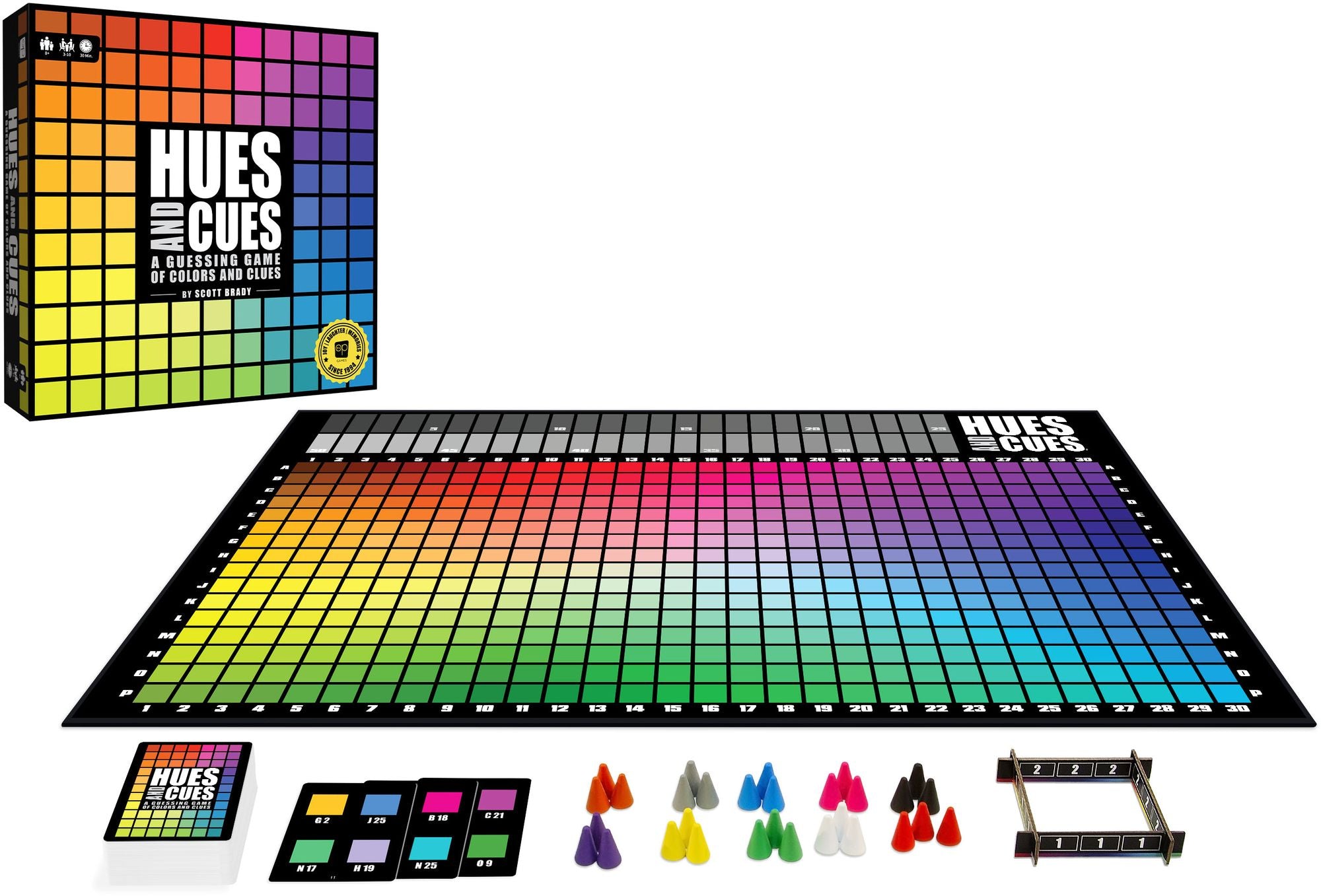 Hues and Cues by Scott Brady