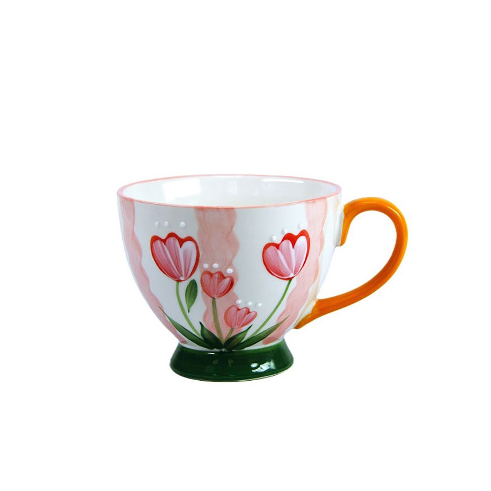 Tulip Hand-Painted Mug