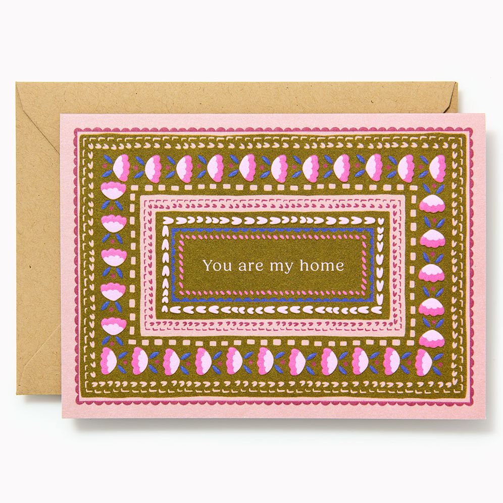 You Are My Home Love Card