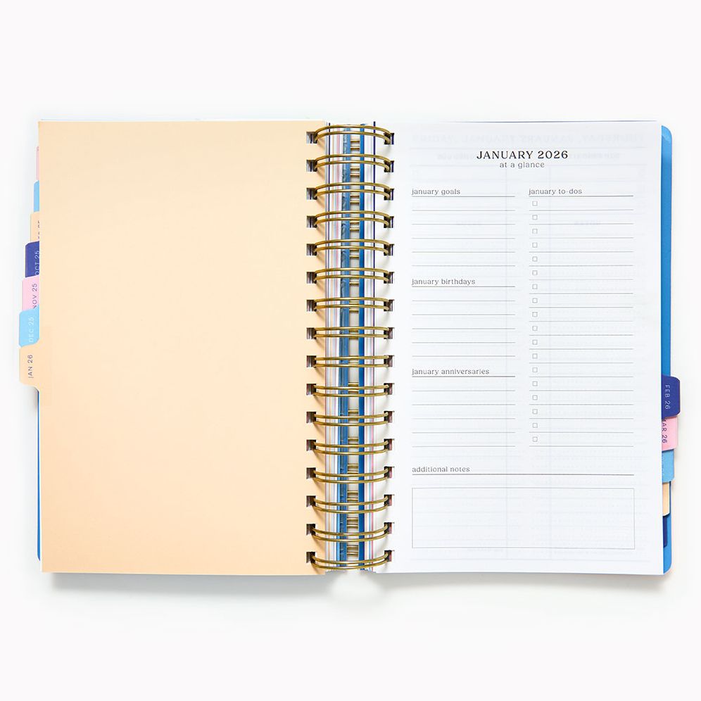 2025-2026 Paper Source Landscapes Daily Planner