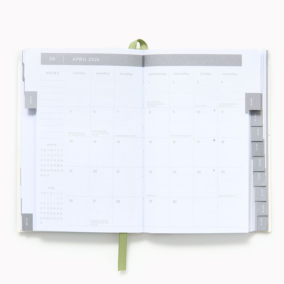 2025-2026 Paper Source Landscapes Weekly Pocket Planner