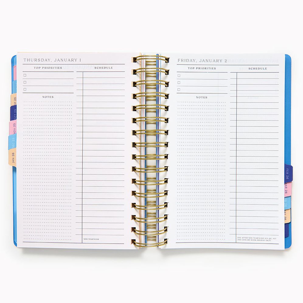 2025-2026 Paper Source Landscapes Daily Planner