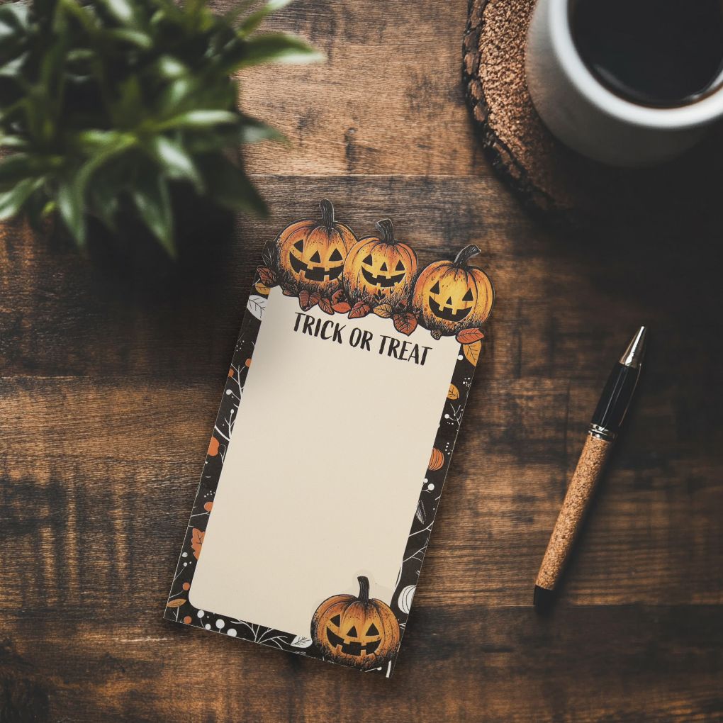 Trick or Treat Memo Pad