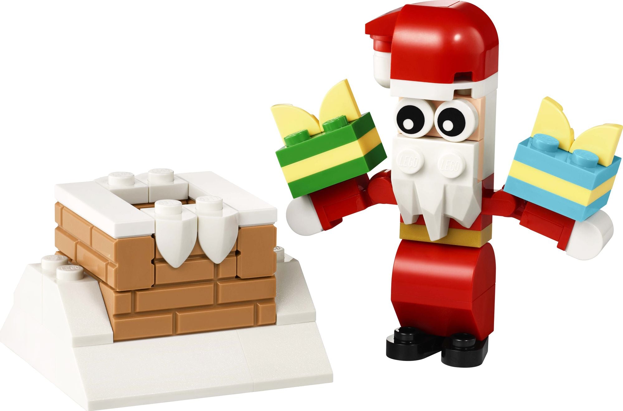 LEGO Creator Christmas Chimney Fun with Santa 30692 Paper Source