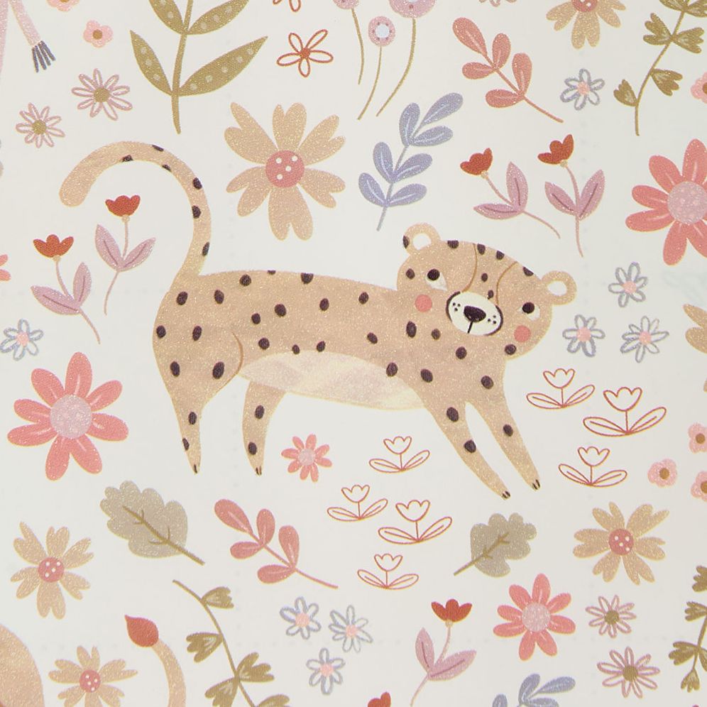 Soft Jungle Baby Continuous Roll Wrap