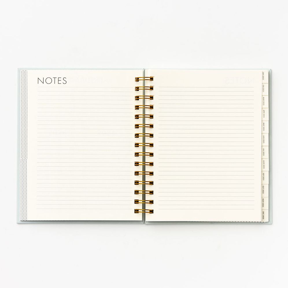 12-Month Deco Floral Custom Planner
