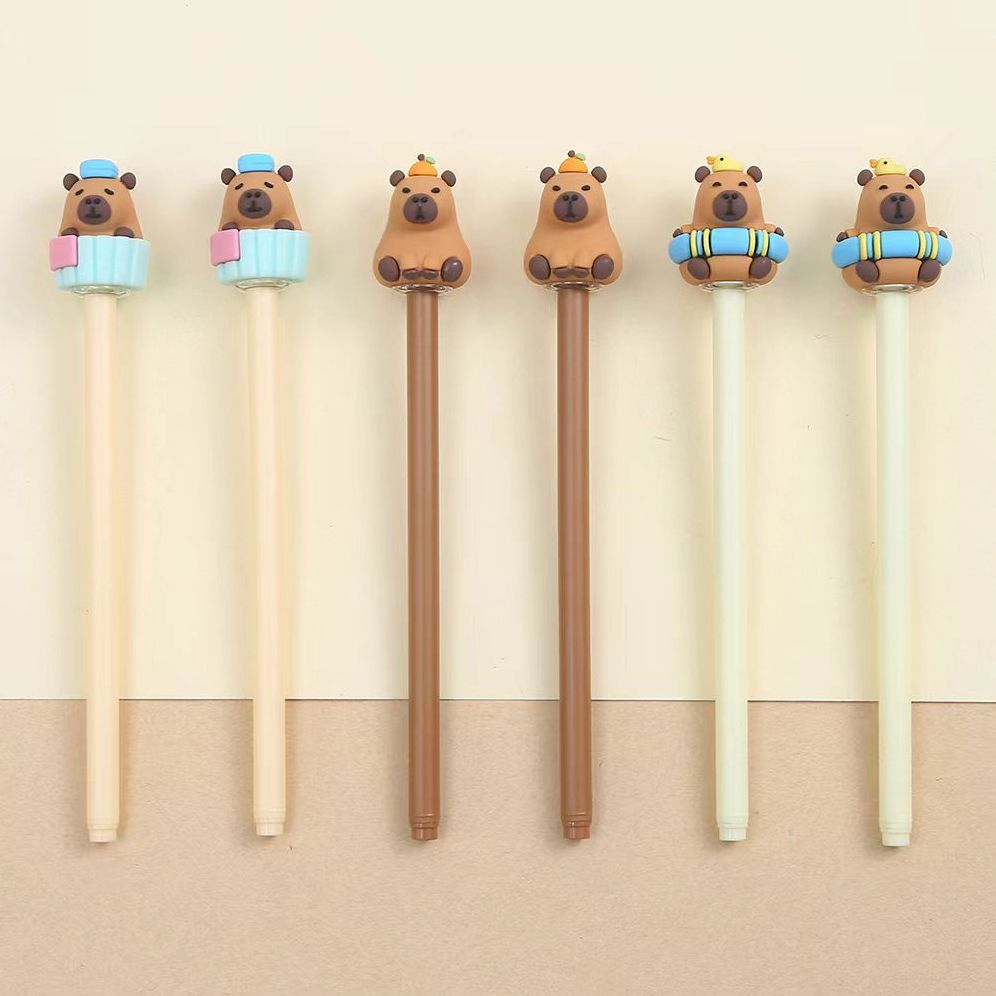 Capybara Gel Pen Assortment
