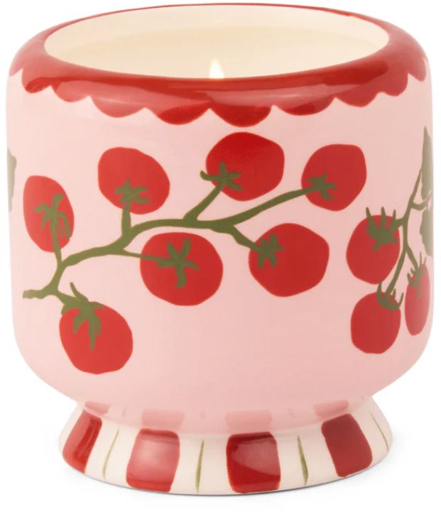 Ceramic Heirloom Tomato Candle