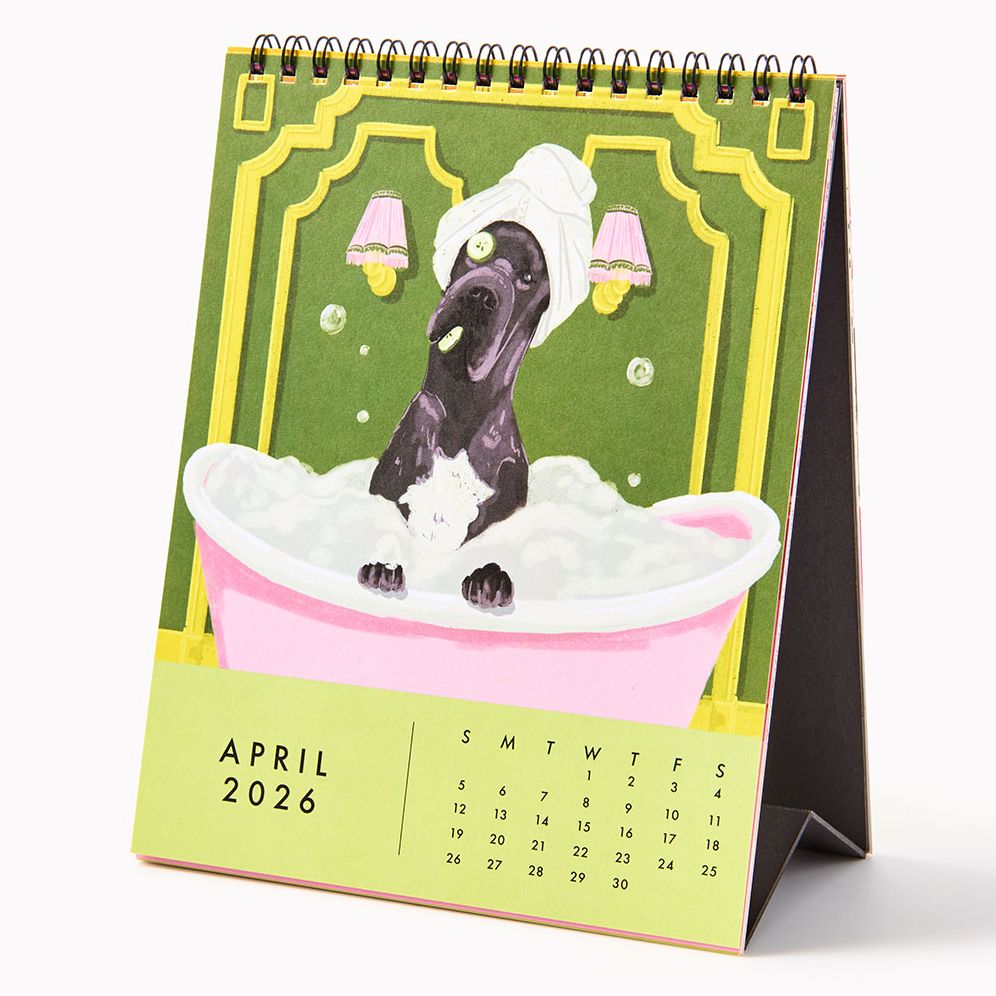 2026 Paper Source Good Boys Desk Easel