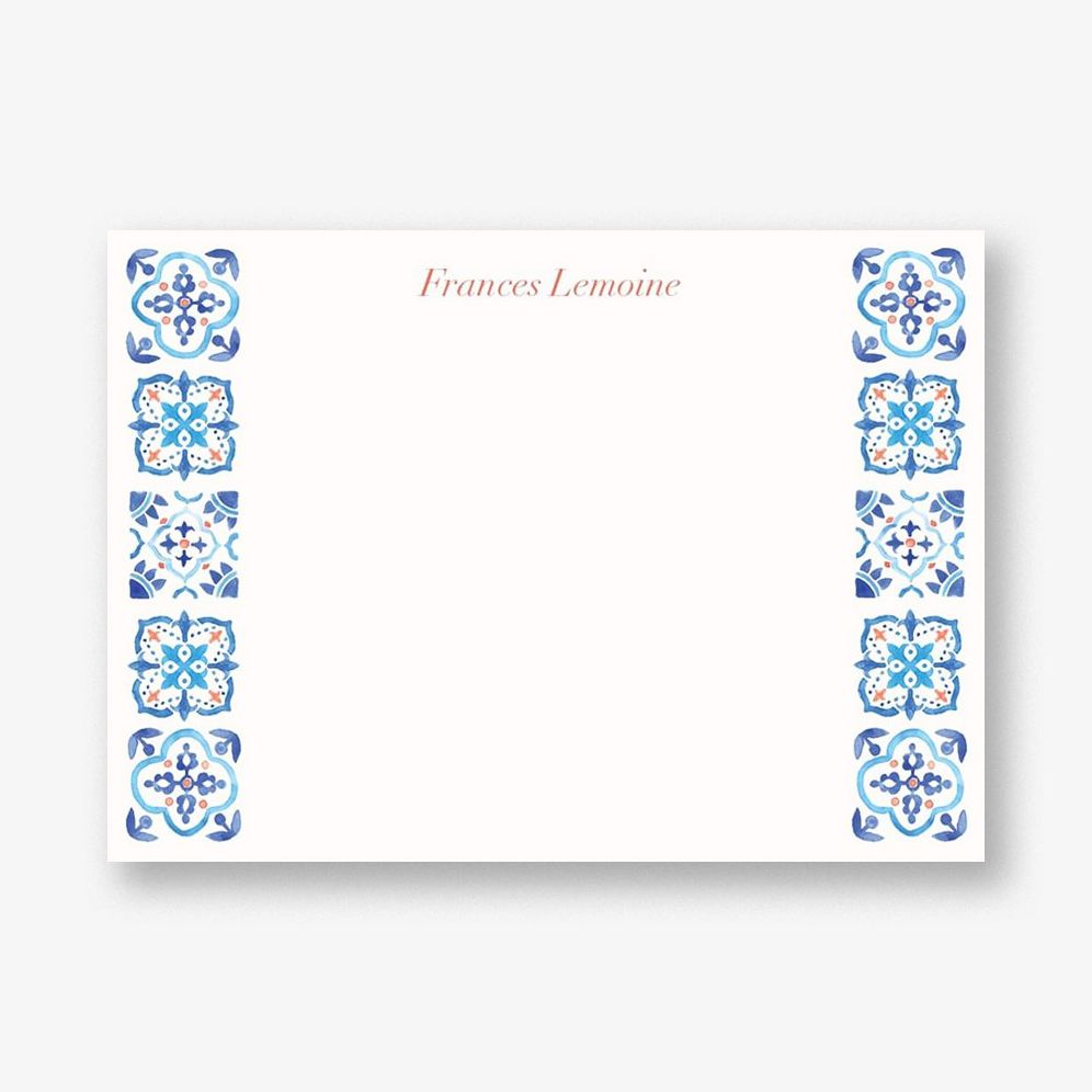 French Tiles Stationery