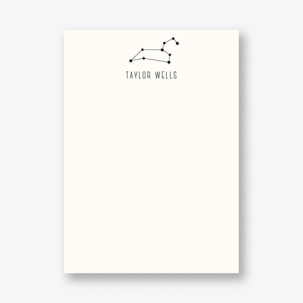 Leo Zodiac Stationery