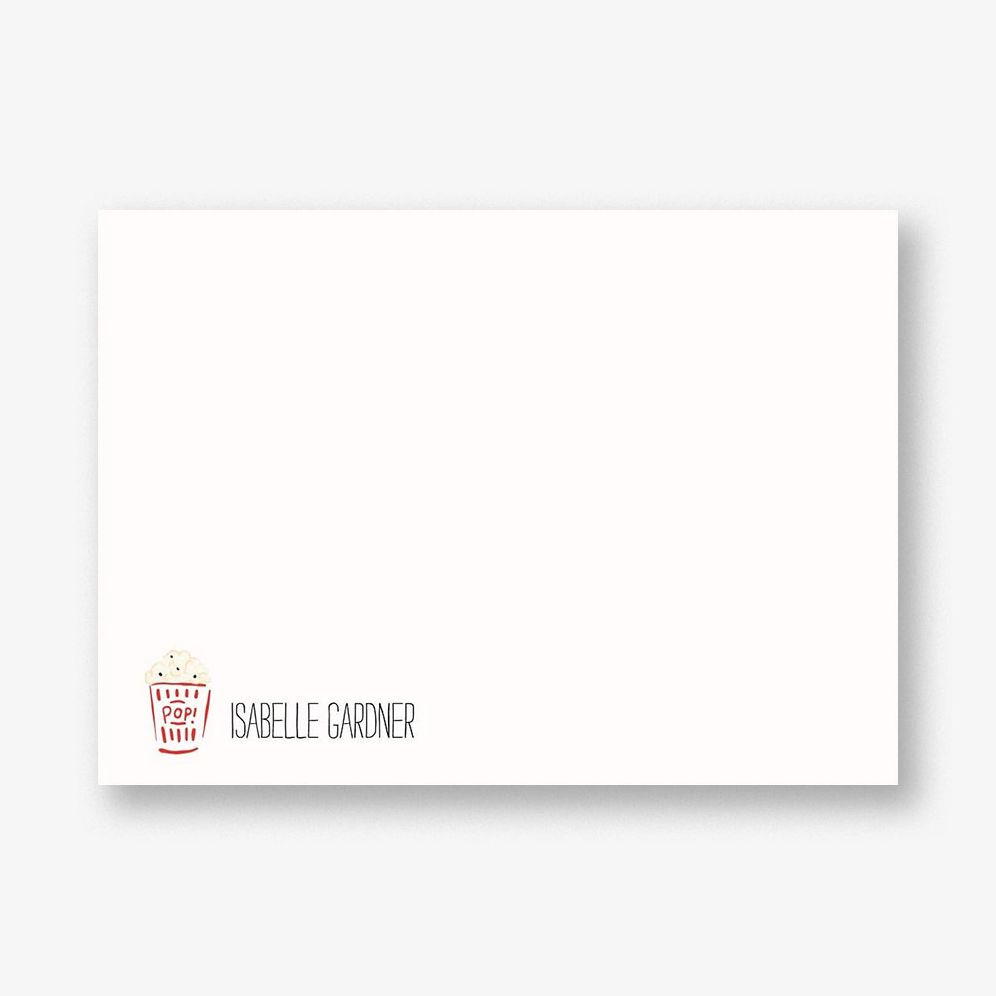 Popcorn Stationery