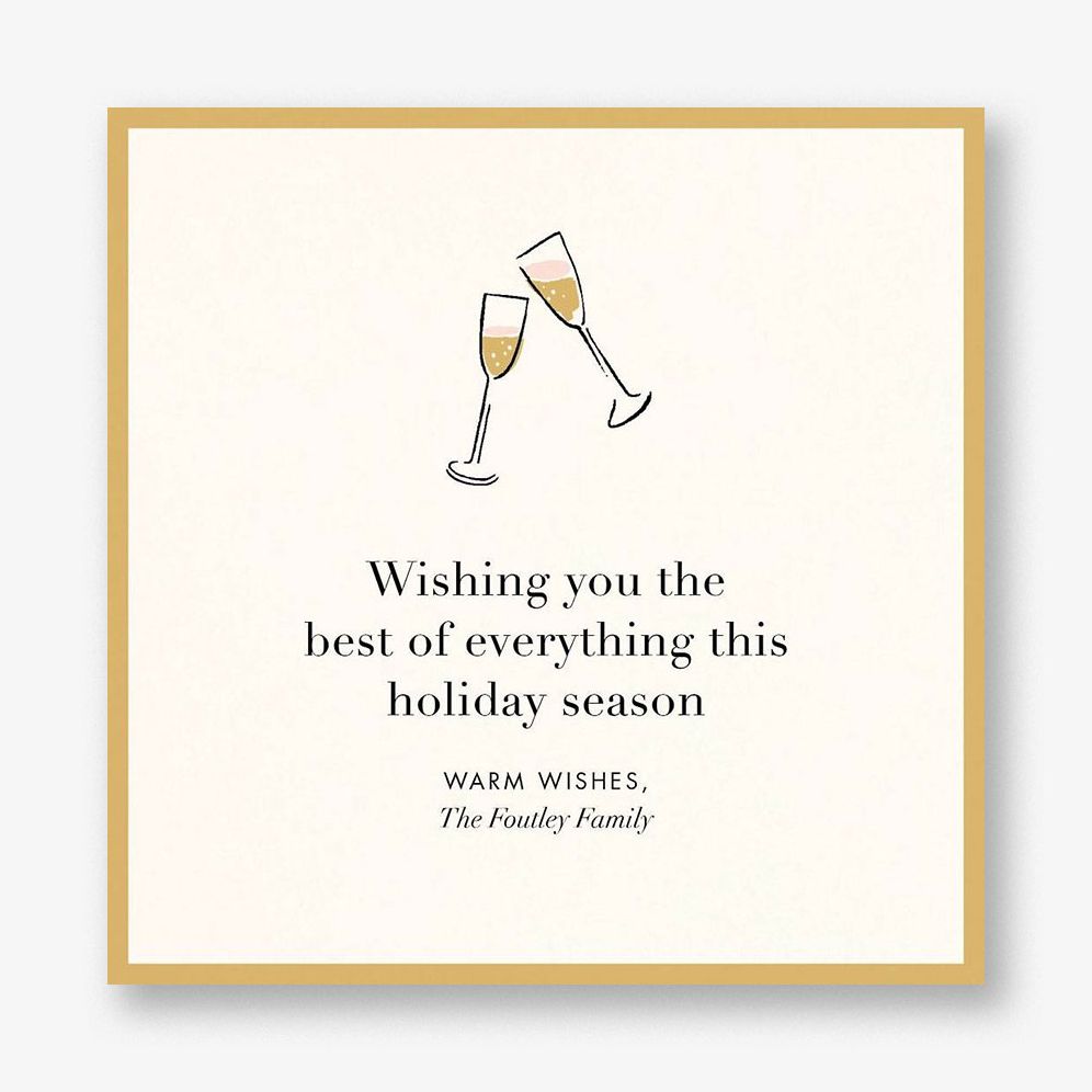 Cute Flutes Holiday Card