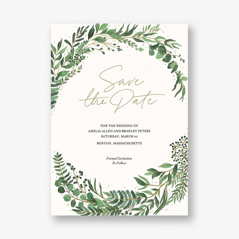 Verde Save the Date Card
