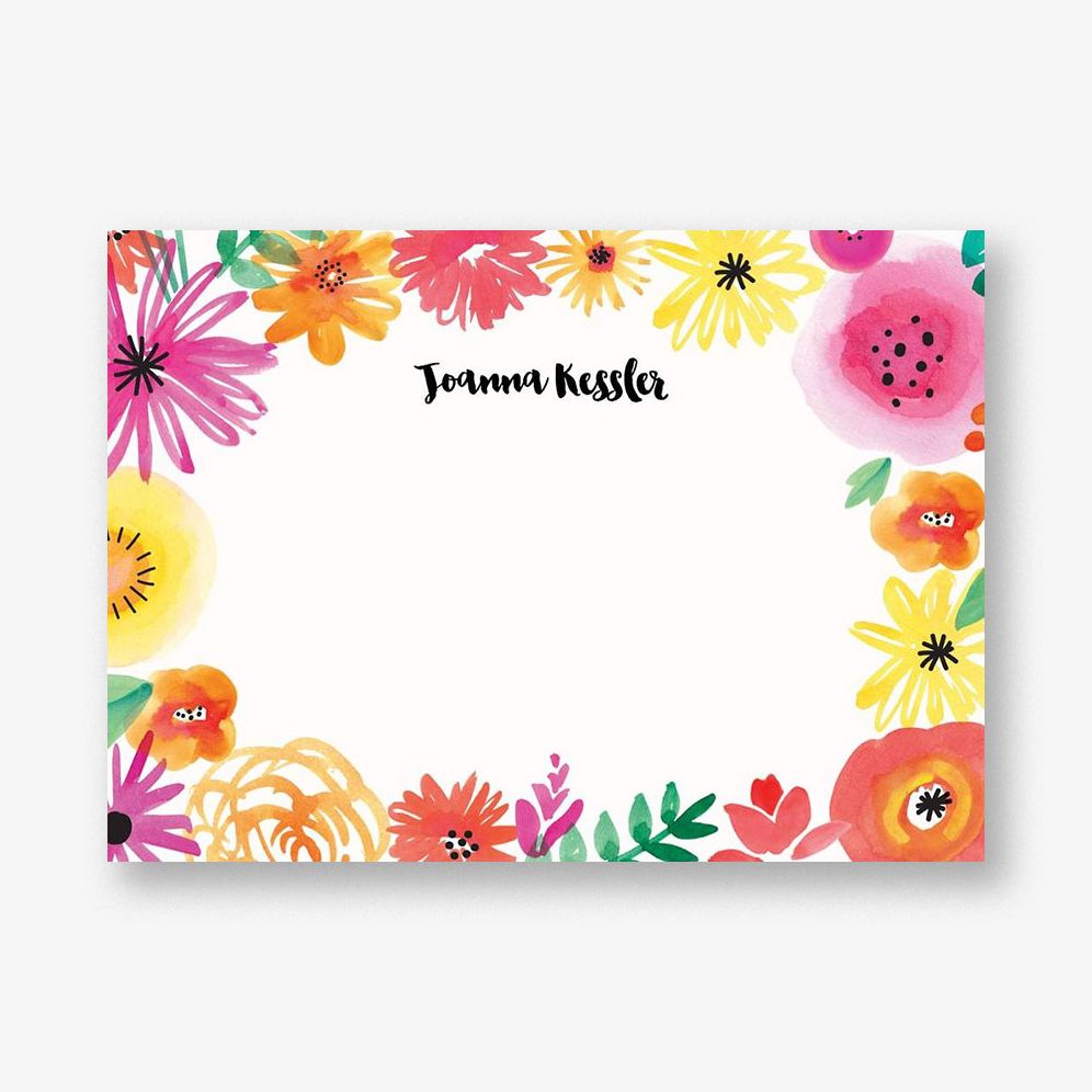 Wildflowers A6 Stationery