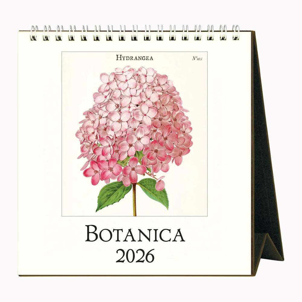 2026 Cavallini Botanica Desk Calendar
