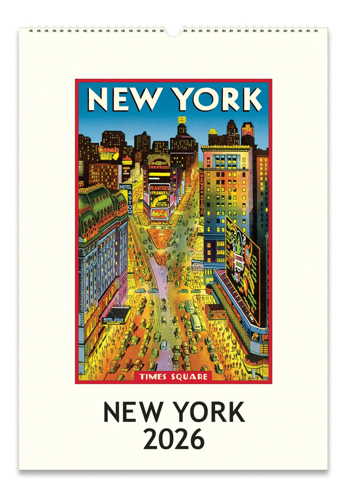 Hotel Astor New York Vintage Travel Decal - Multi-Color Vinyl Sticker For Luggage, Laptops, Etc.