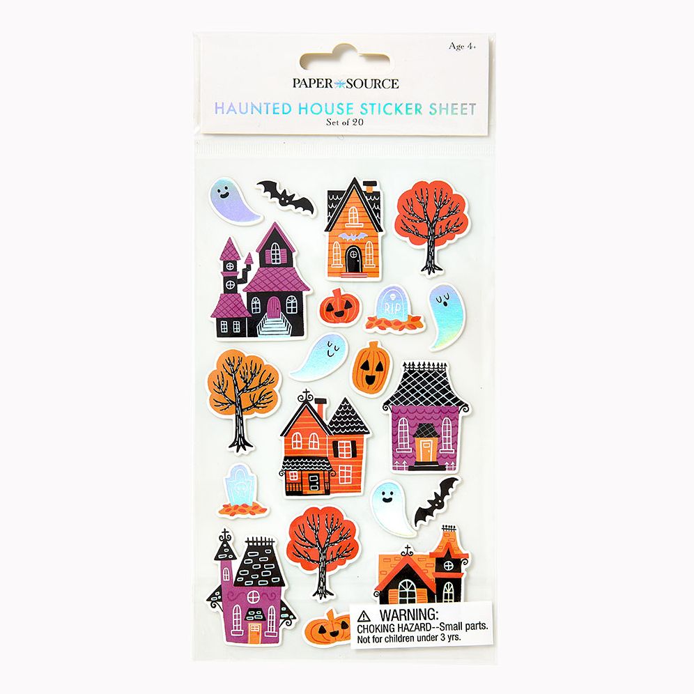 Haunted House Sticker Sheet