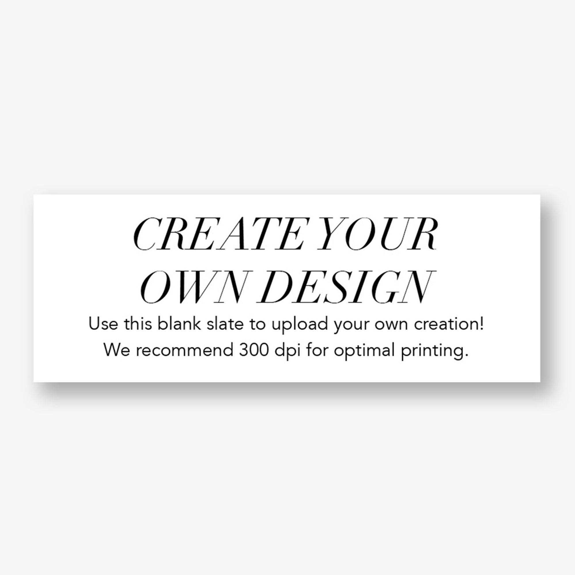 Upload Your Own Return Address Label