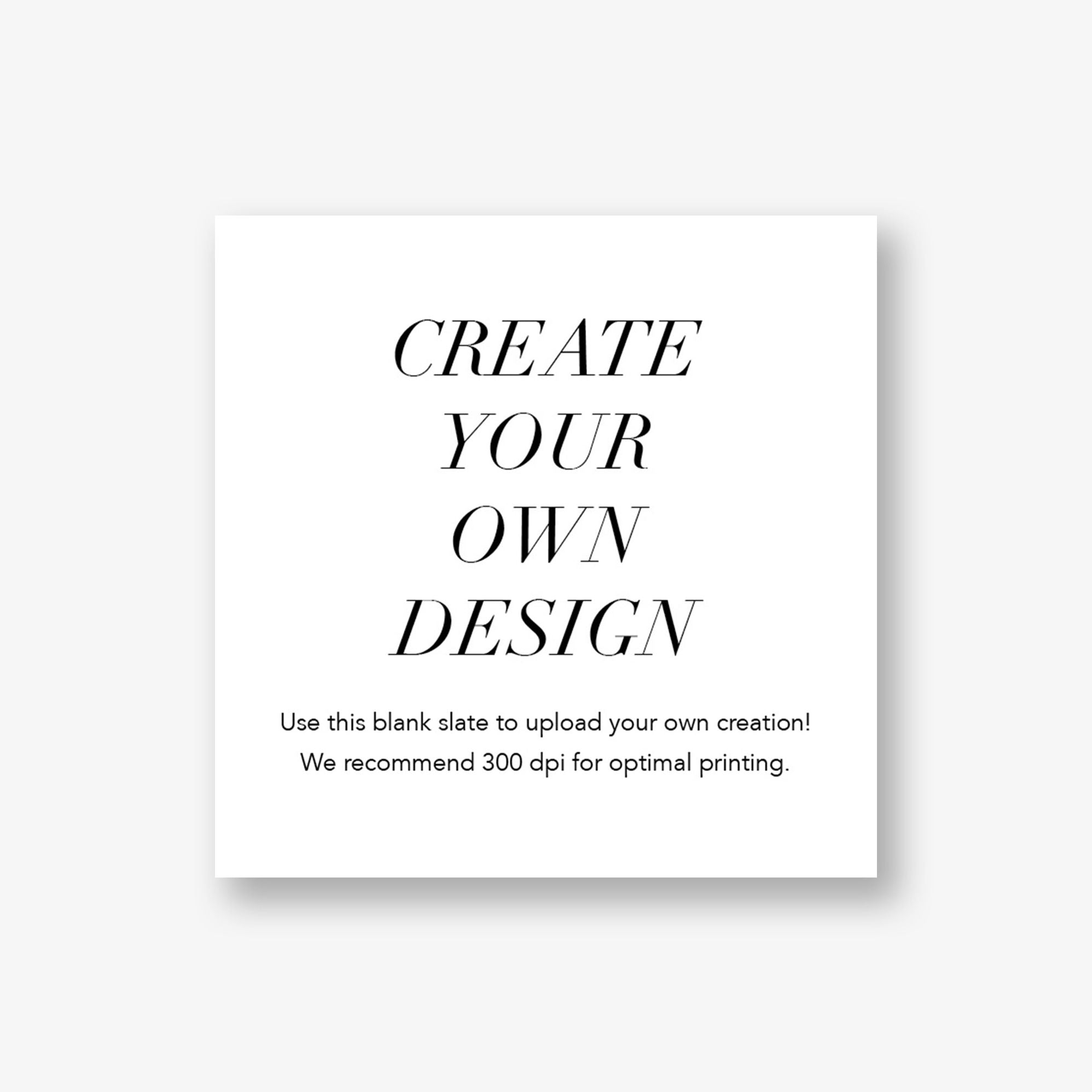Upload Your Own Personalized Sticker