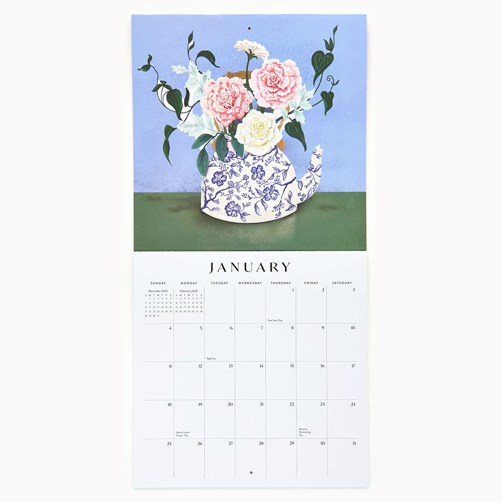 2026 Paper Source Floral Vase