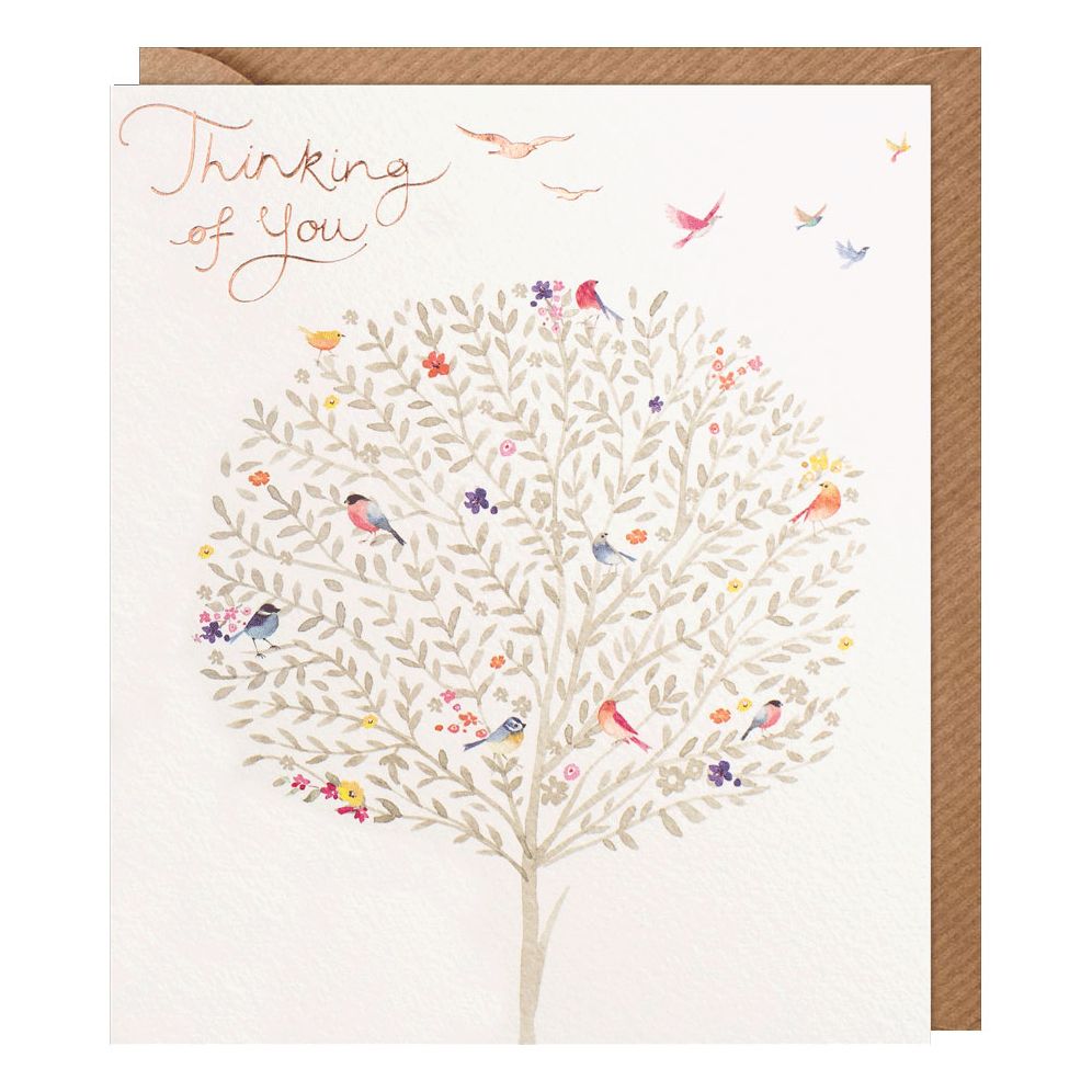 Thinking of You Tree Sympathy Card