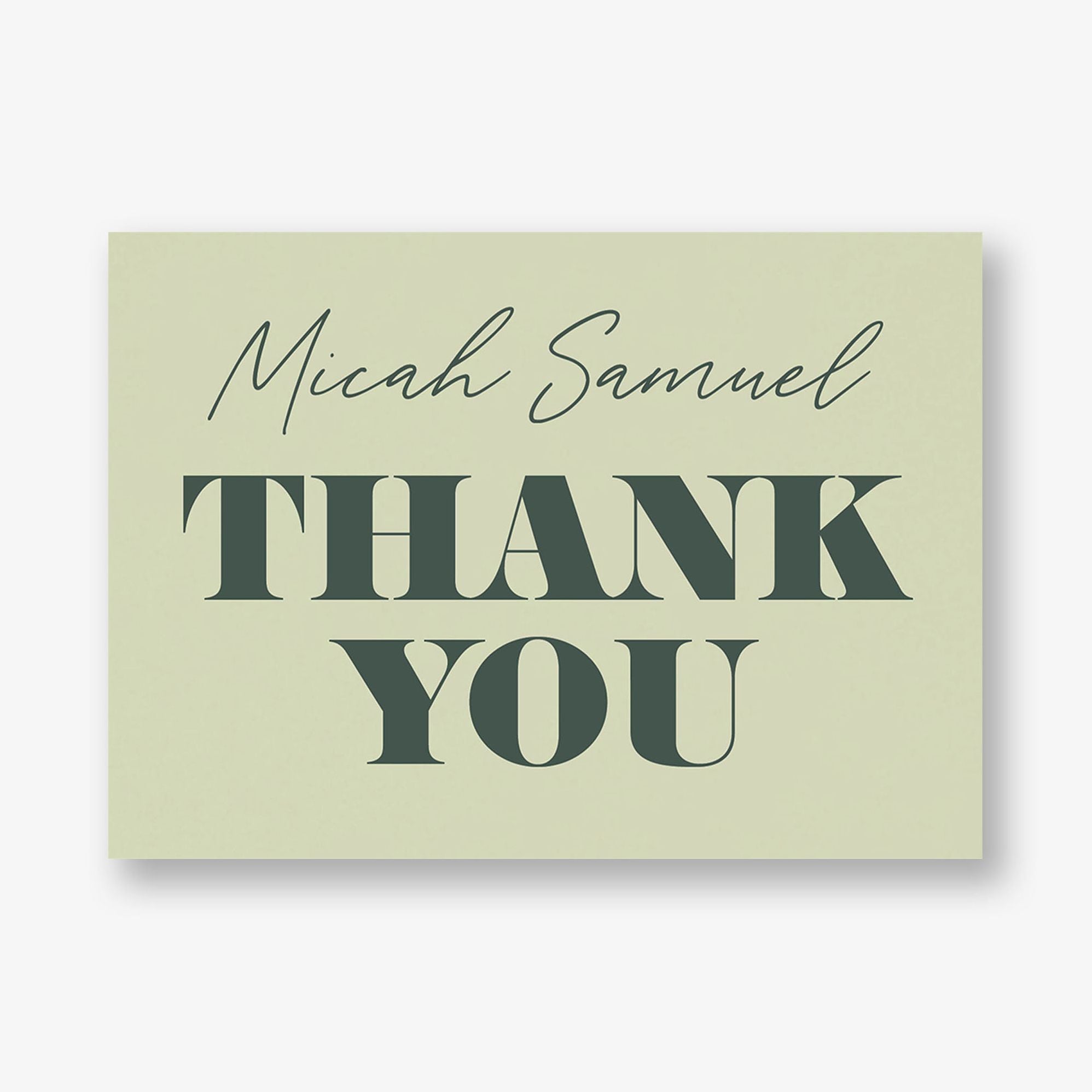 Bold Type Bar Mitzvah Stationery