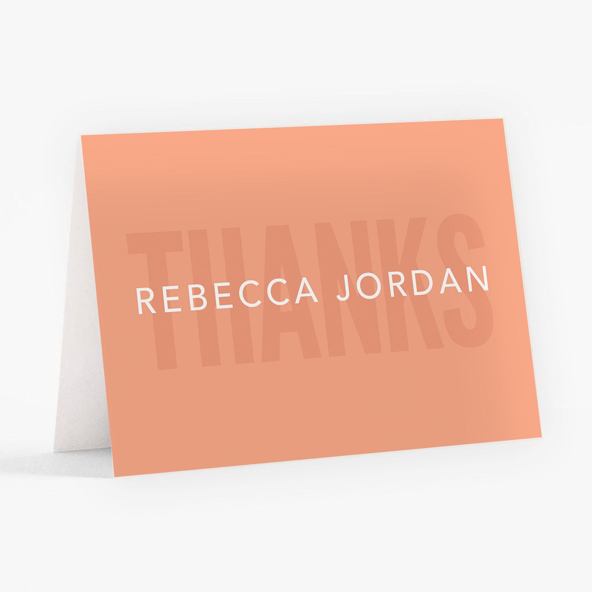 Stacked Type Bat Mitzvah Stationery