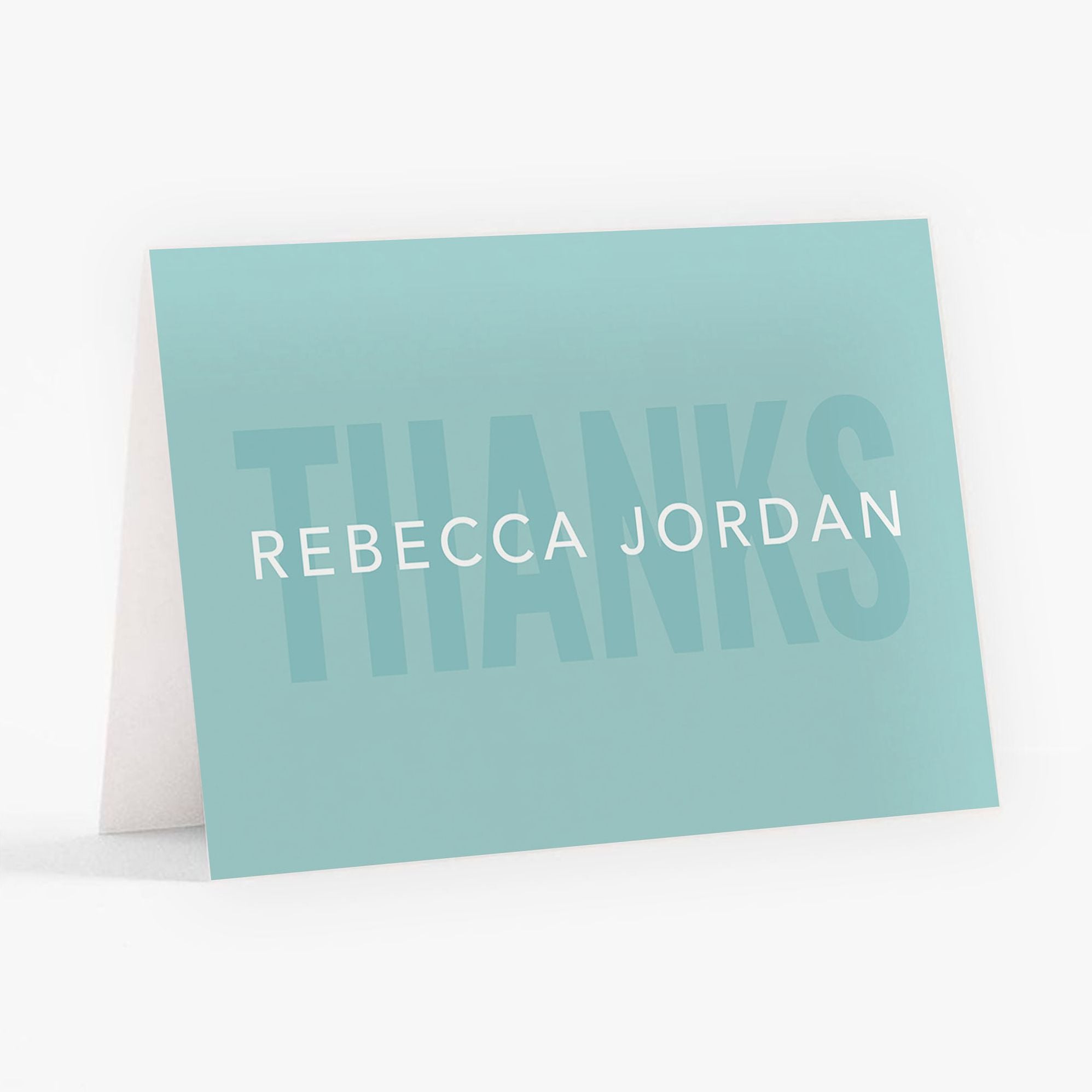 Stacked Type Bat Mitzvah Stationery